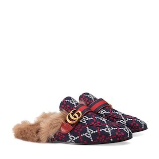 Gucci slippers diamond